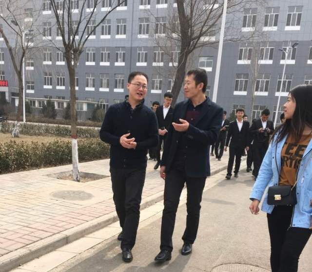 山西农业大学信息学院青年志愿者联合会代表来我校参观